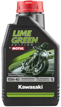 MOTUL Olie Lime Green Kawasaki 4T 10W40 1L 7 MOTUL Olie Lime Green Kawasaki 4T 10W40 1L -Motoraccessoires 10w40 kawasaki motul c2ff