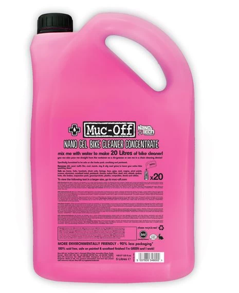 Muc-off Nano Gel Schoonmaakmiddel 5 L 3 Muc-off Nano Gel Schoonmaakmiddel 5 L