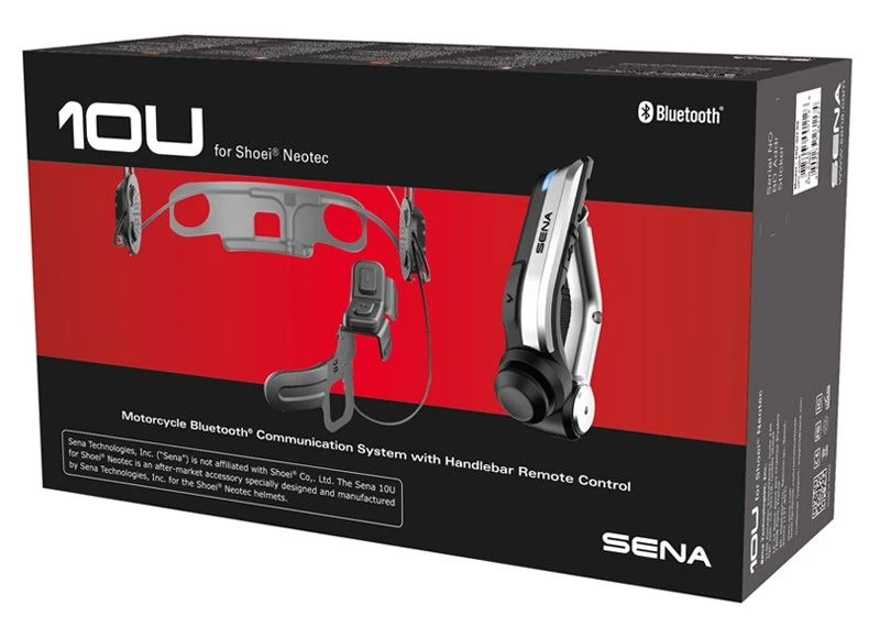 Sena 10U Bluetooth Headset Shoei Neotec 3 Sena 10U Bluetooth Headset Shoei Neotec