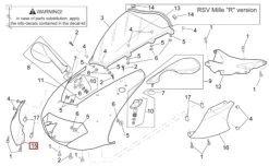 Aprilia RH Baffle Grey
