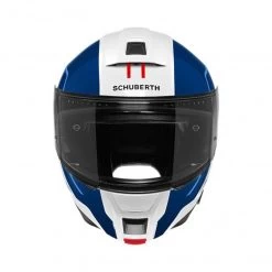 Schuberth C5 Master Motorhelm -Motoraccessoires C5 master wit blauw detail 2 cae7