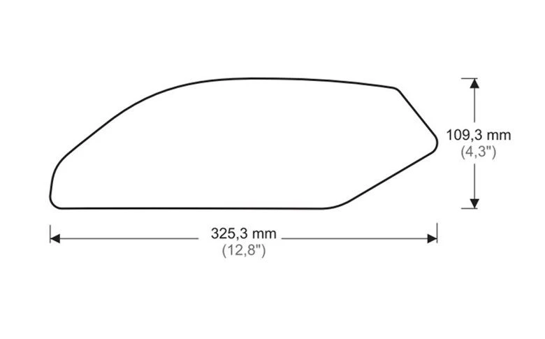 Puig Tank Protector/Grip Stickers Suzuki GSX-S1000 / F (15-) 4 Puig Tank Protector/Grip Stickers Suzuki GSX-S1000 / F (15-) - Afbeelding 2