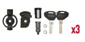 GIVI SL103 Security Lock Set 3 Delig