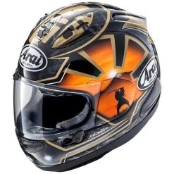 Arai RX-7V Evo Pedrosa Spirit Gold Motorhelm