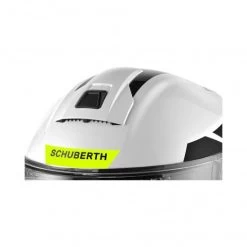 Schuberth C5 Eclipse Motorhelm -Motoraccessoires c5 eclipse wit geel detail 1 15e3