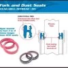 All Balls Voorvorkkeerring En Stofkap Set 56-127 -Motoraccessoires dust seal kit 6365