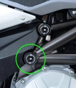 R&G FI0077BK Frame Plug Rechts Zwart MV F3 675/800, RIVALE/DRAGSTER 800 -Motoraccessoires fi0077bk a a933