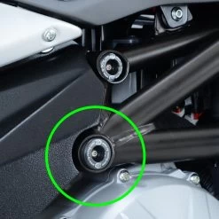 R&G FI0077BK Frame Plug Rechts Zwart MV F3 675/800, RIVALE/DRAGSTER 800 -Motoraccessoires fi0077bk c 18b8