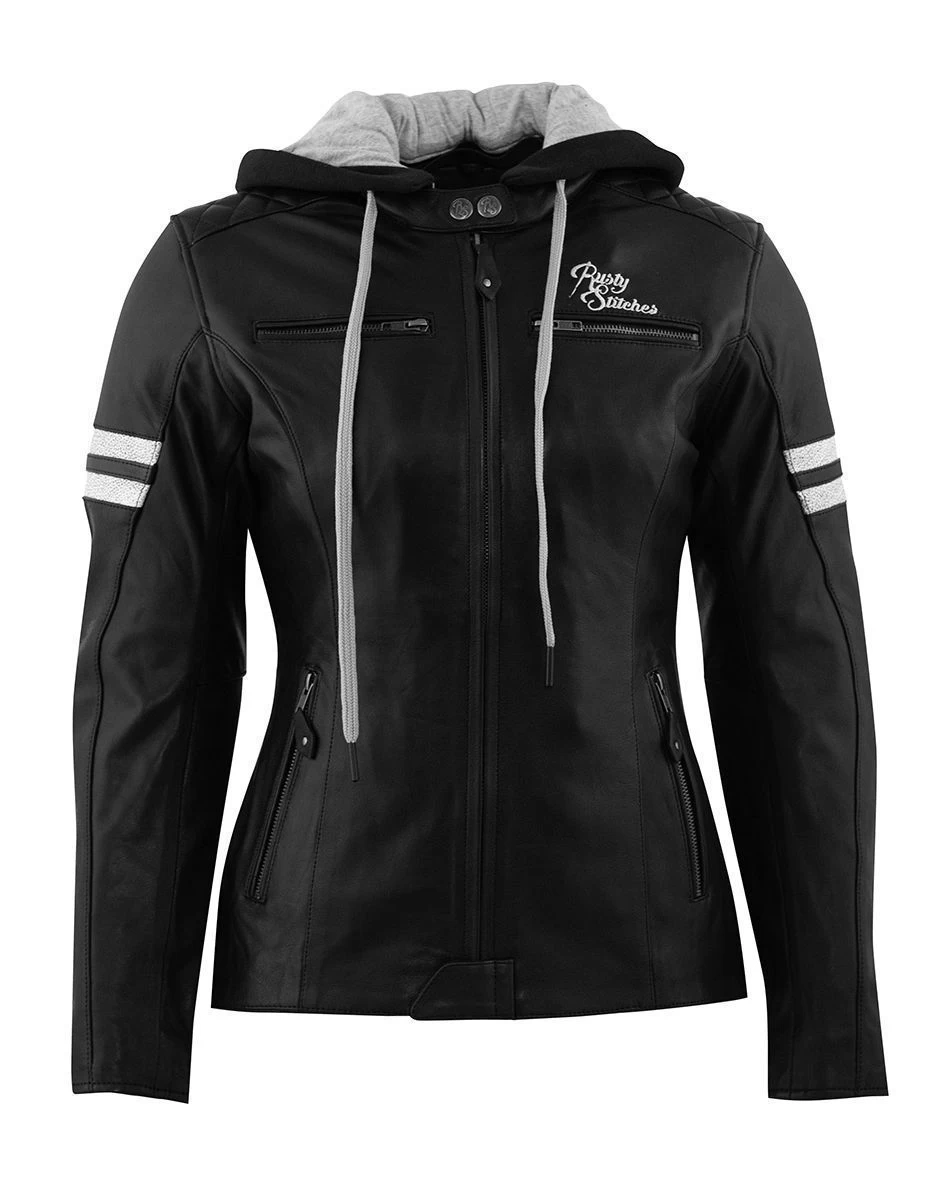 Rusty Stitches Joyce Hooded V2 Motorjas 4 Rusty Stitches Joyce Hooded V2 Motorjas - Afbeelding 2