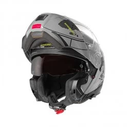 Schuberth C5 Globe Motorhelm 9 Schuberth C5 Globe Motorhelm -Motoraccessoires schuberth c5 globe grijs fluo 1 19c5