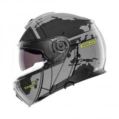 Schuberth C5 Globe Motorhelm 10 Schuberth C5 Globe Motorhelm -Motoraccessoires schuberth c5 globe grijs fluo 2 20e8