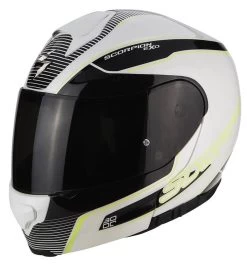 Scorpion Exo-3000 Stroll Motorhelm -Motoraccessoires scorpion exo 3000 air stroll wit zwart fluo 1 348b