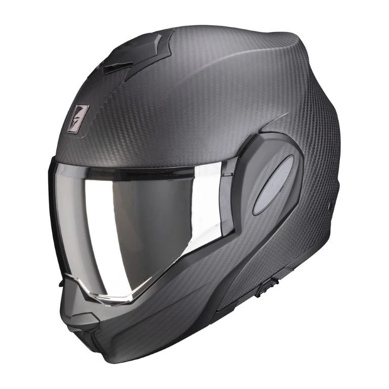 Scorpion Exo-Tech Evo Carbon Solid Motorhelm 4 Scorpion Exo-Tech Evo Carbon Solid Motorhelm - Afbeelding 2