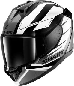 Shark D-Skwal 3 Sizler Motorhelm -Motoraccessoires shark d skwal 3 sizler black white anthracite a599