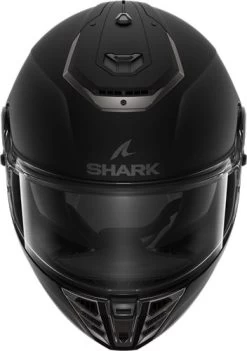 Voorkant -Motoraccessoires shark spartan rs blank matzwart 2 e111