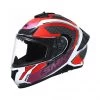 SMK Typhoon RD1 Motorhelm -Motoraccessoires smk typhoon rd1 rood paar grijs wit a873